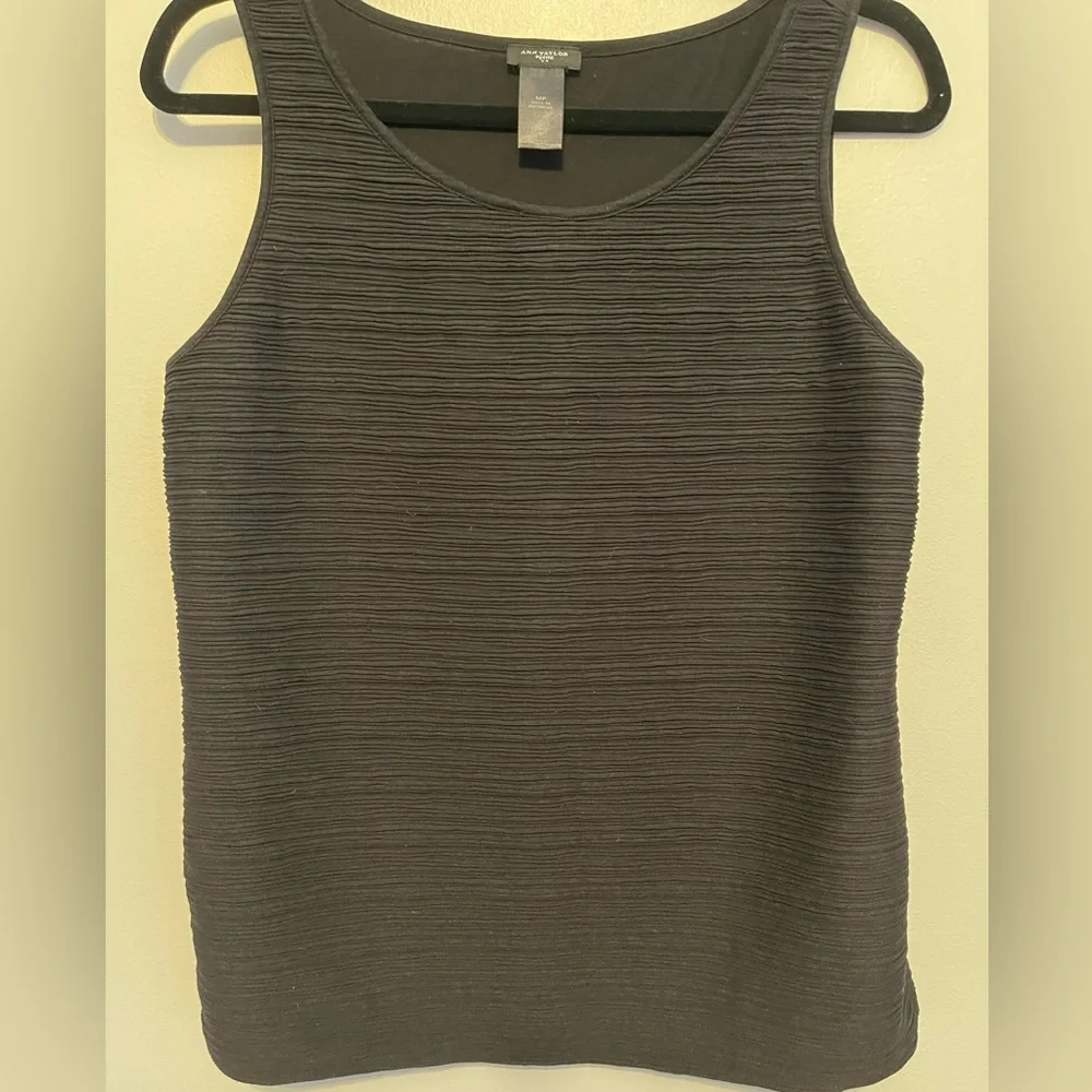 Ann Taylor Textured Tank Top - Picture 3 of 4